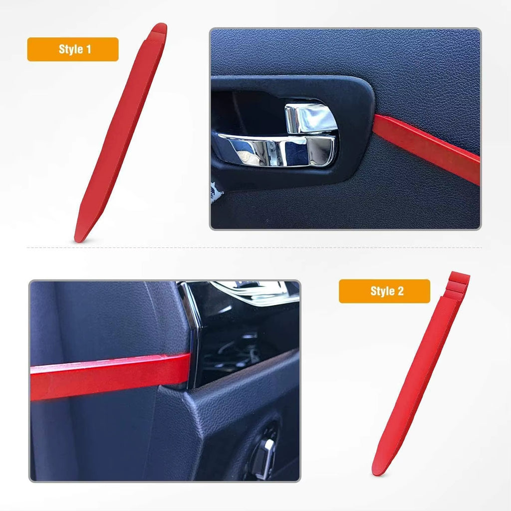 Trim Removal Tool Kit 5-Piece Nylon No-Scratch Pry Set for Car Panels – image 4