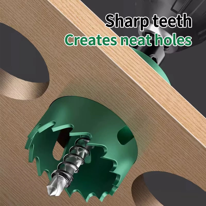 Hole Saw Kit 19-127 mm, Hole Saw Set for Wood, Drywall and PVC – image 7