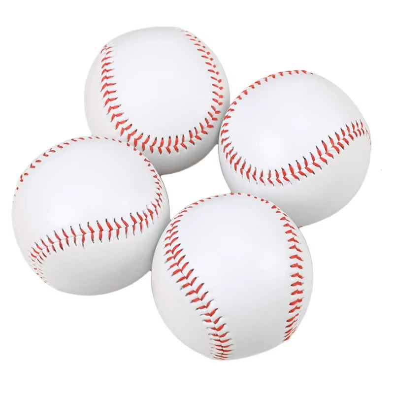 9 Inch Practice Baseballs 12 Pack, Hard or Soft Training Balls – image 7