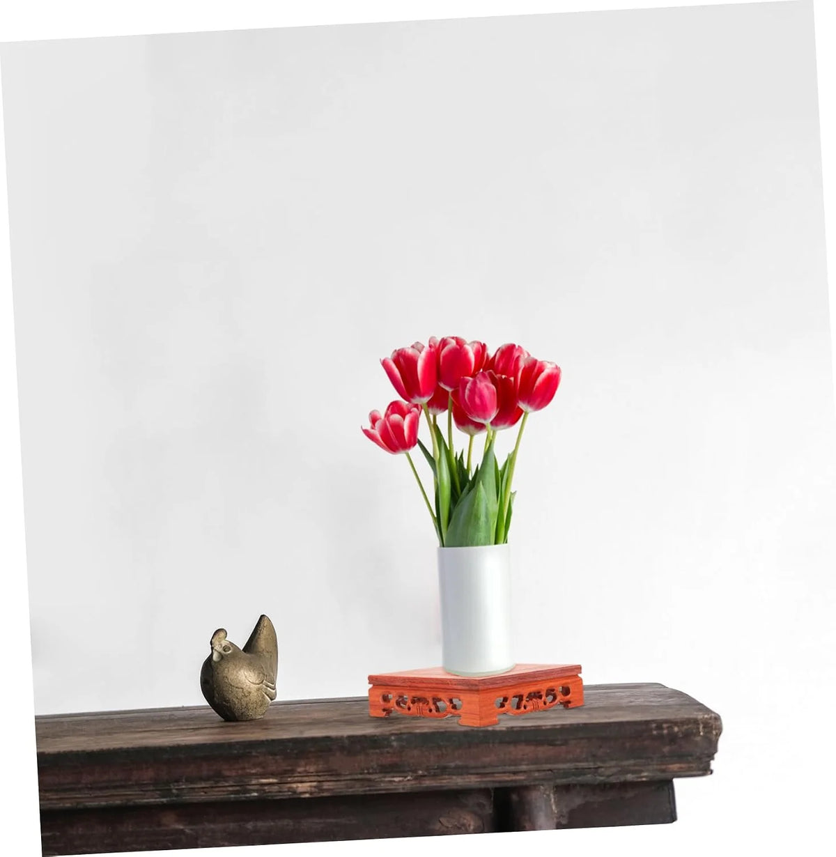 Wooden Display Stand - Round Riser Base for Vases and Decor – image 6