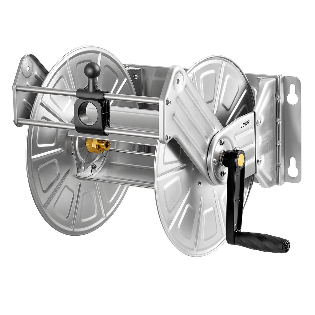 Wall Mounted Garden Hose Reel 150 ft with Hose Guide – image 5