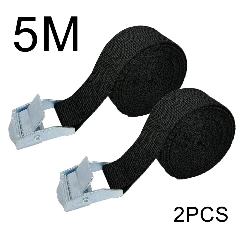 Ratchet Tie-Down Straps – 2-Pack 5 m Cargo Lashing Straps