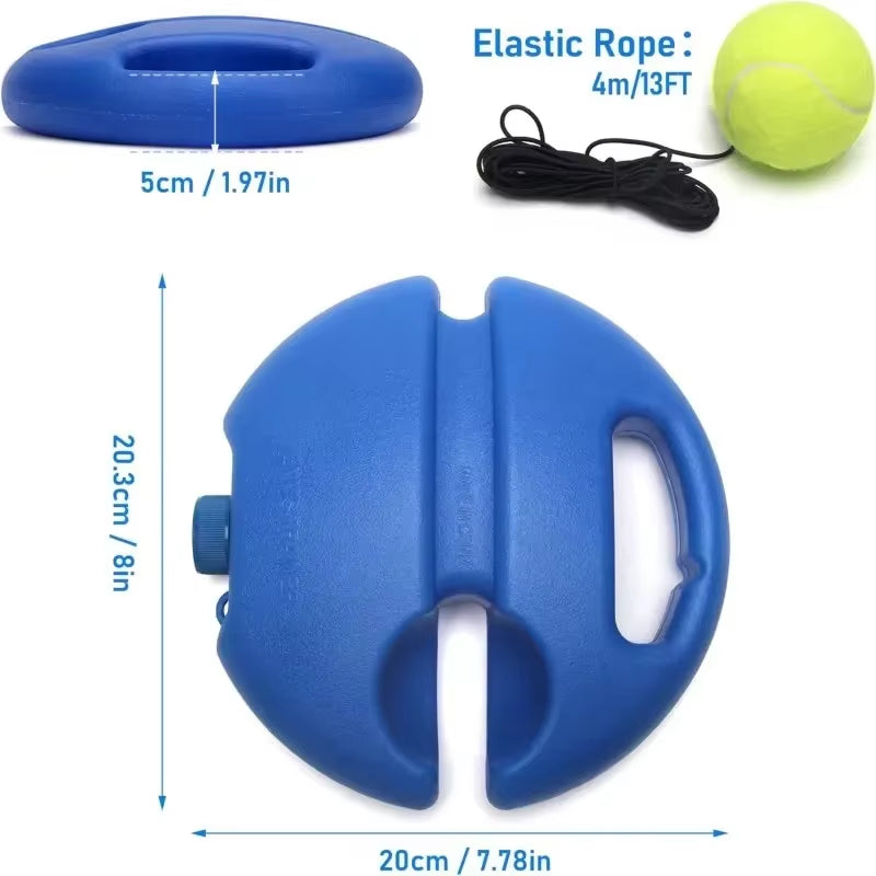Tennis Trainer Rebound Ball with Heavy Base and Elastic Cord – image 4