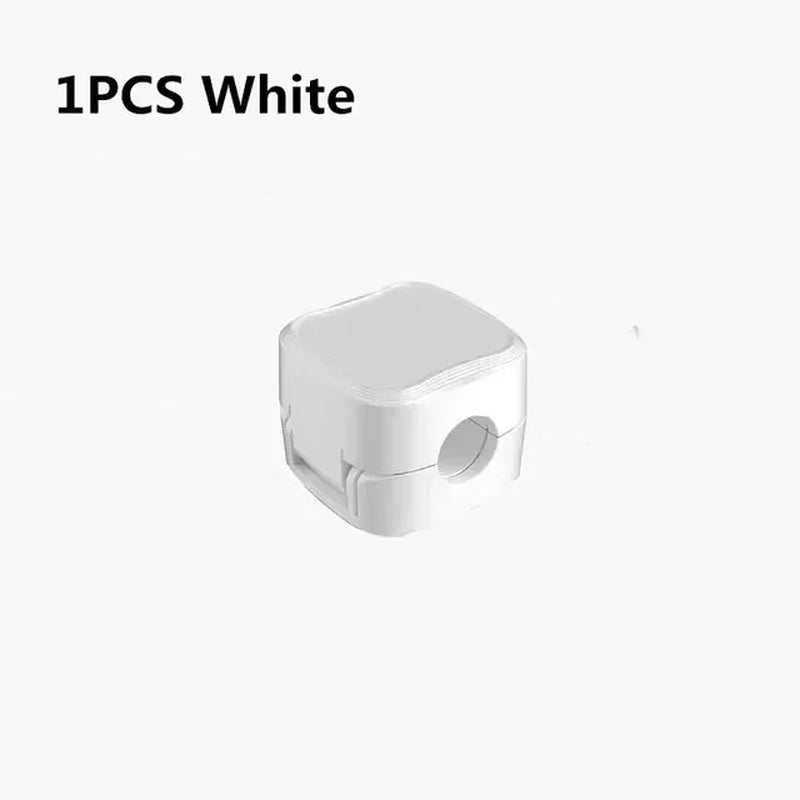 Magnetic Under-Desk Cable Clips Cord Organizer – image 7