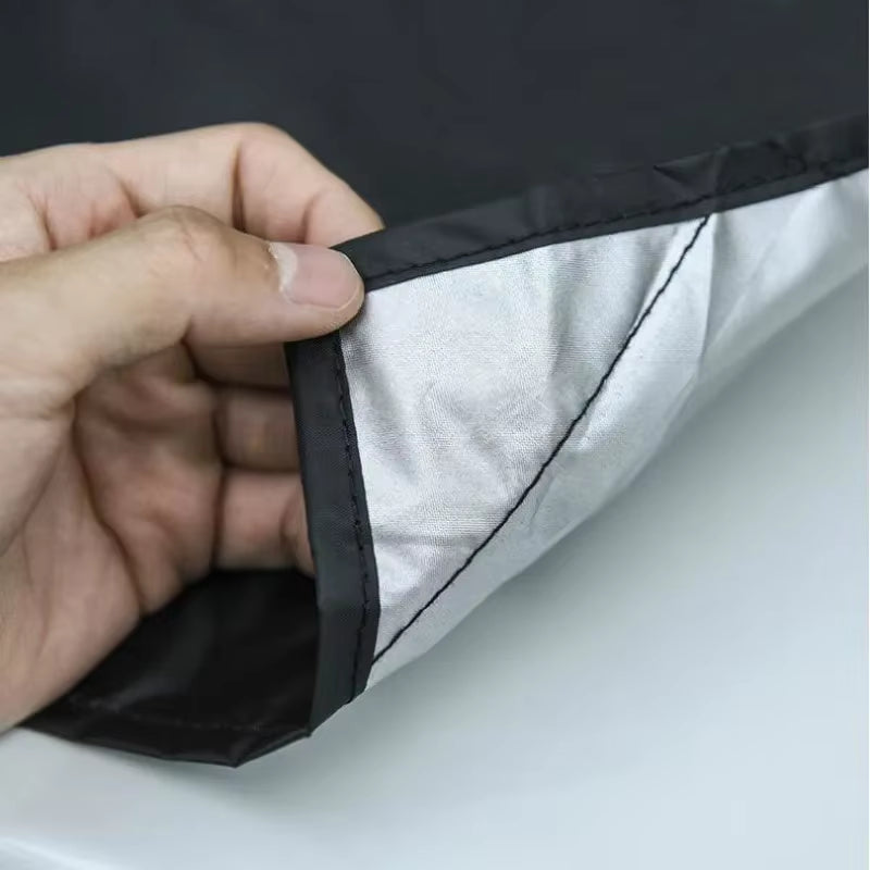 Windshield Snow Cover - Magnetic Frost Guard with Door Flaps – image 6