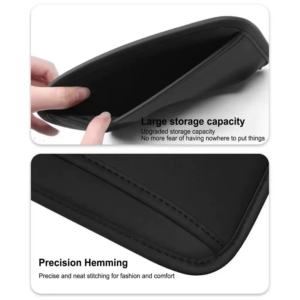 Stick-On Mesh Car Storage Pockets for Doors & Seats – image 2