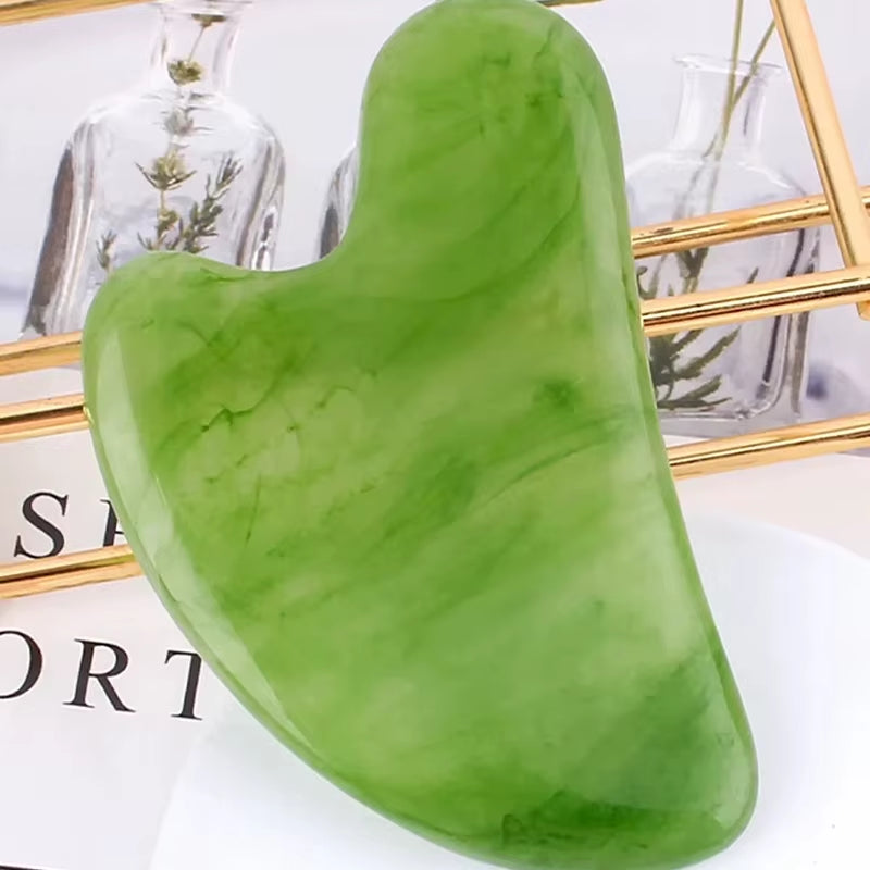 Gua Sha Board Heart-Shaped Resin Facial Massage Tool – image 5
