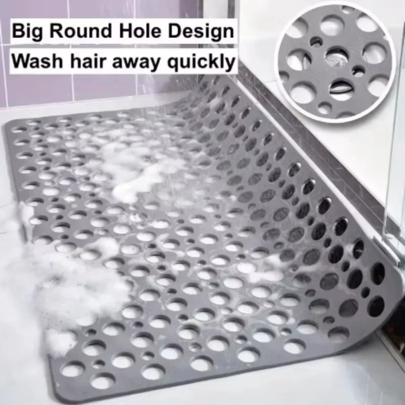 Non-Slip Bathroom Mat with Suction Cups - Shower Safety Mat