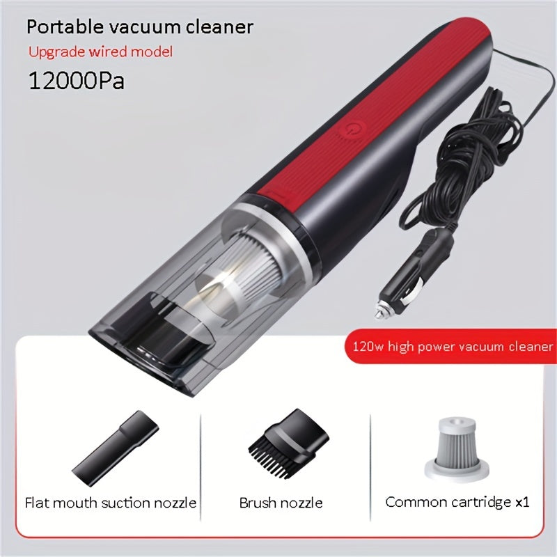 Car Vacuum – 12V Corded Handheld with HEPA Filter – image 3