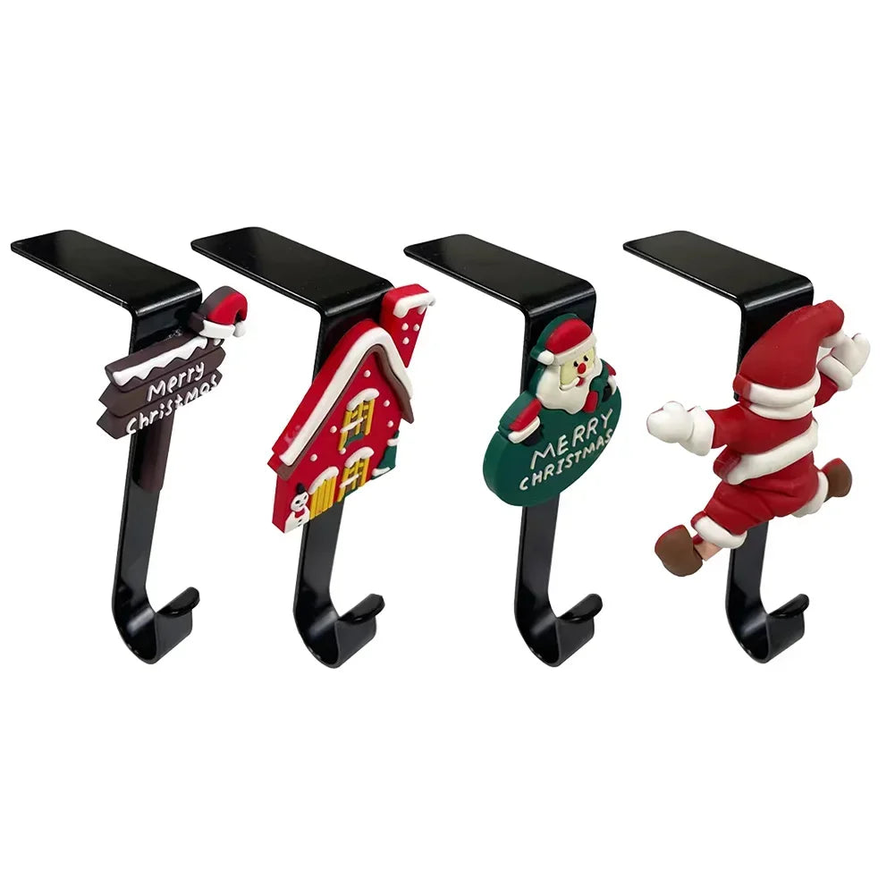 Christmas Stocking Holder - Mantel Hook Hanger – image 5