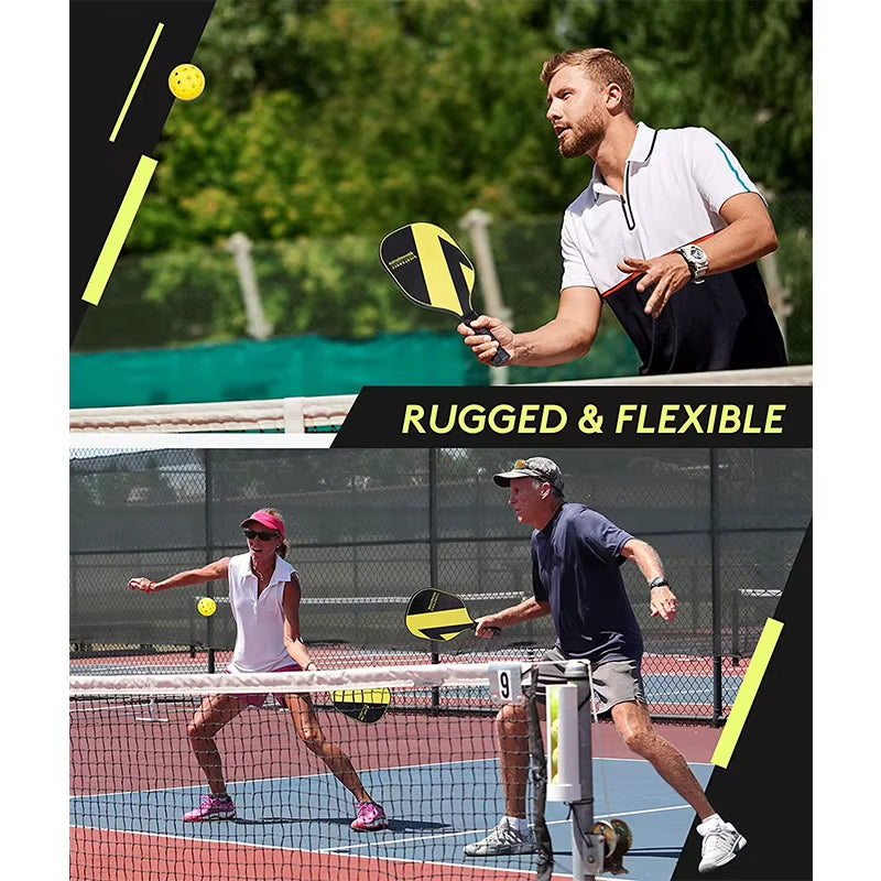 Pickleball Paddles Set with 4 Balls, Covers and Carry Bag – image 6
