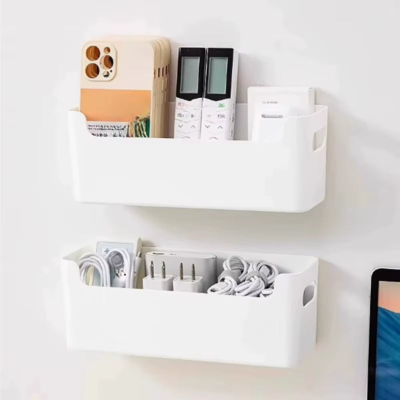 Cabinet Door Organizer - Adhesive Storage Basket, No Drilling – image 7