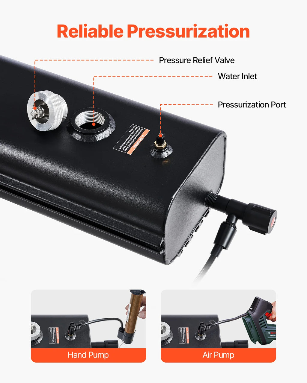 Roof Rack Water Tank 8 Gal – Aluminum Overland Shower Tank – image 5