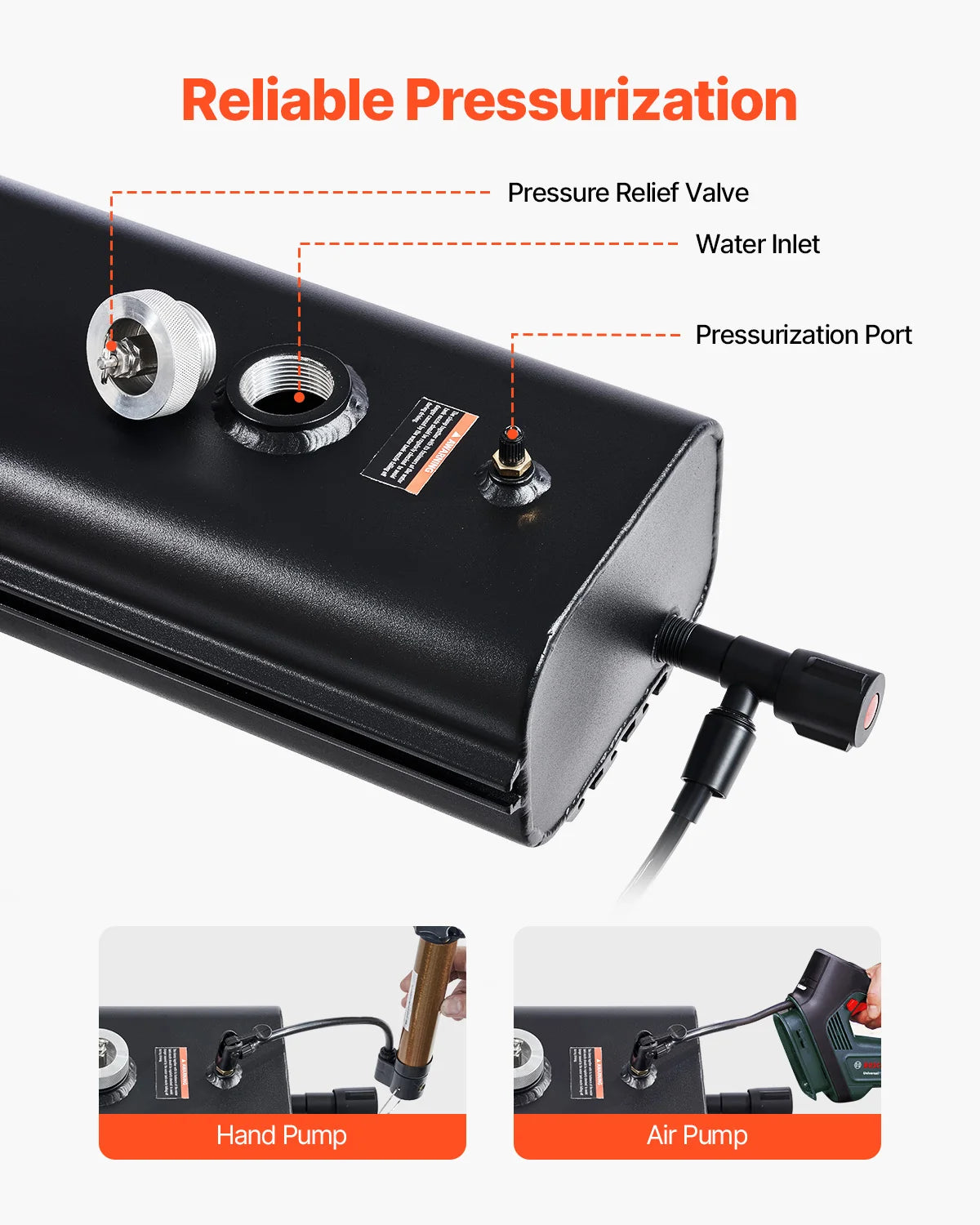 Roof Rack Water Tank 8 Gal – Aluminum Overland Shower Tank – image 5