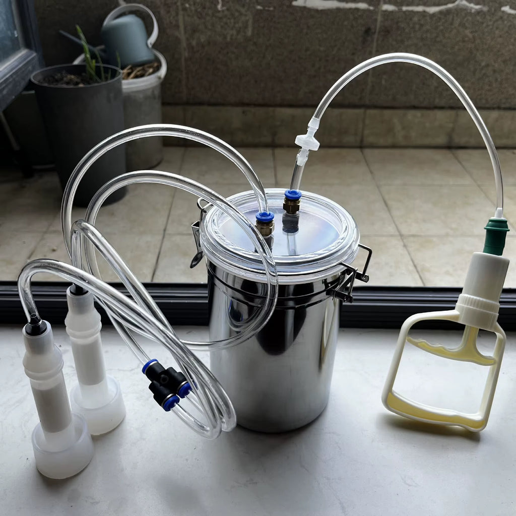 Manual Goat and Sheep Milker 2L Hand Pump Milking Kit – image 3