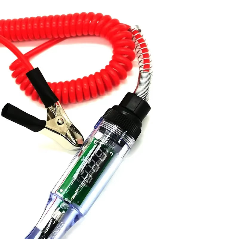 6V-24V Automotive Circuit Tester - Test Light Probe Pen with Clip – image 4