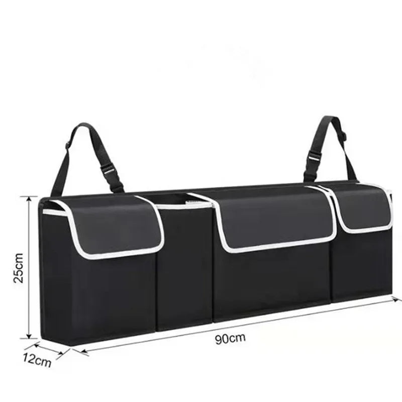 Car Backseat & Trunk Organizer - 4-Pocket Hanging Storage Bag – image 5