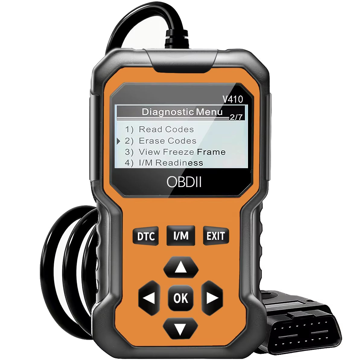 OBD2 Scanner V410 – Code Reader with Live Data and Voltage Test