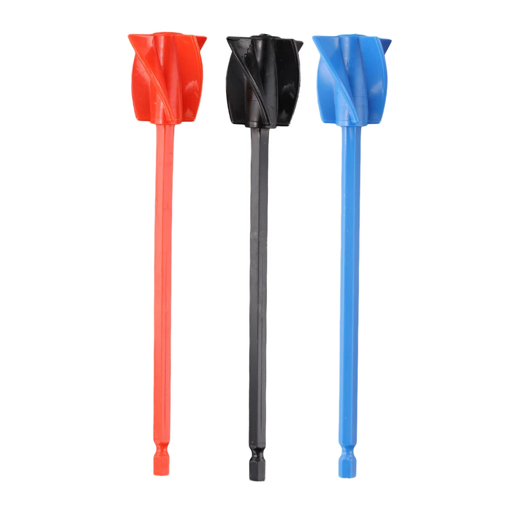 Paint Mixer Drill Attachment 3 Pack – Epoxy & Resin Paddles