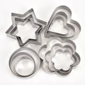 Cookie Cutter Set 12 Piece – Stainless Steel Biscuit Cutters