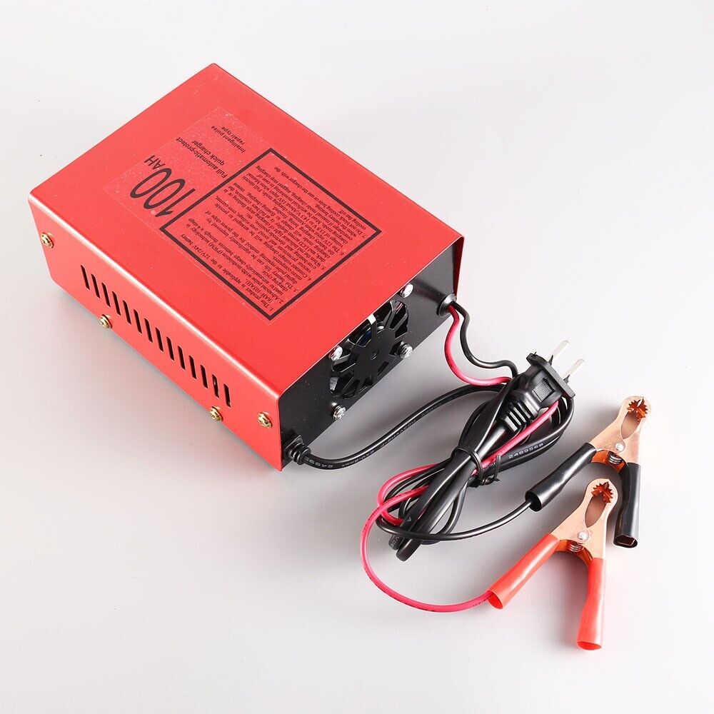 Car Battery Charger – 12V/24V 10A Smart Charger with LED Display