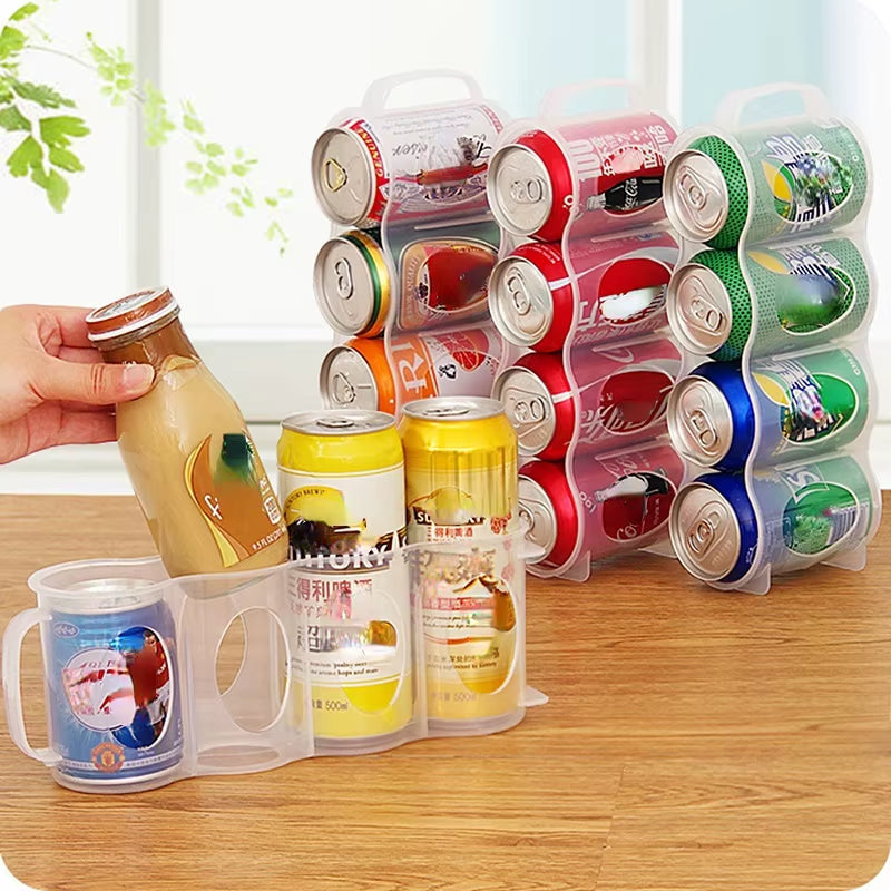 Soda Can Organizer - Fridge Drink Storage Bin – image 3
