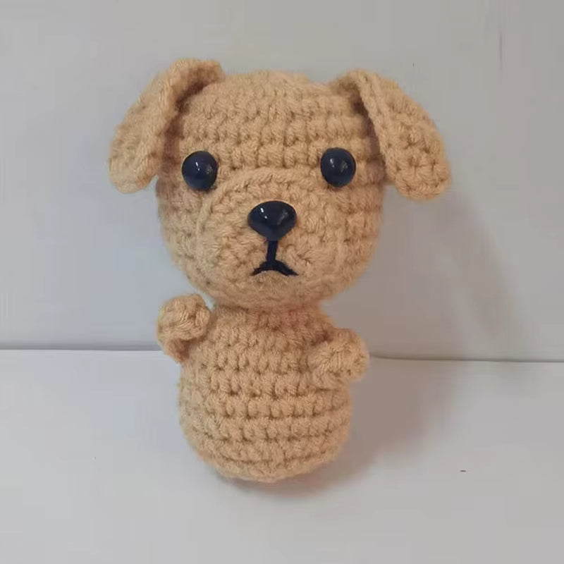 Handmade Crochet Positive Puppy Gift – image 4
