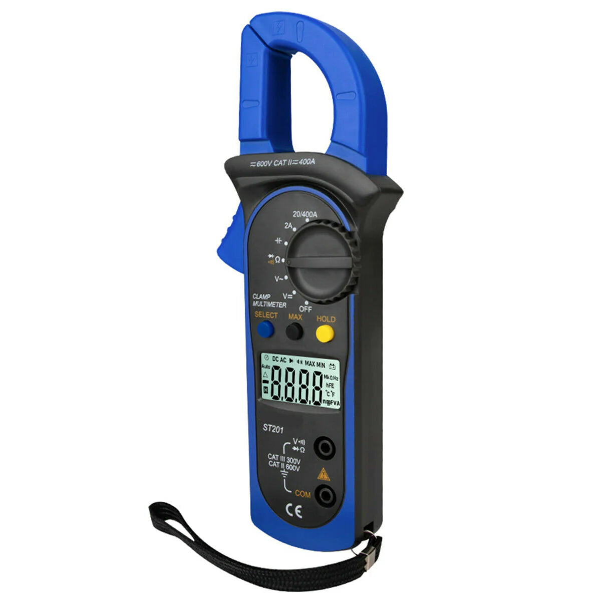 Digital Clamp Meter Multimeter, Auto Range AC/DC Electrical Tester
