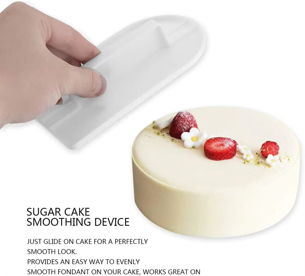 Adjustable Cake Scraper Smoother - Fondant Edge Leveler