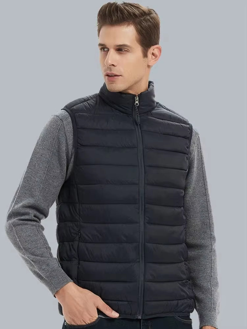 Oilfield Insulated Work Vest, Padded Sleeveless Winter Bodywarmer – image 5