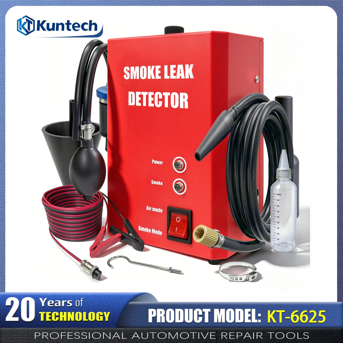 Smoke Leak Detector for Cars, EVAP and Vacuum Leak Tester 12V
