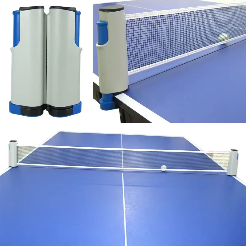 Retractable Ping Pong Net, Portable Table Tennis Net up to 175 cm – image 4