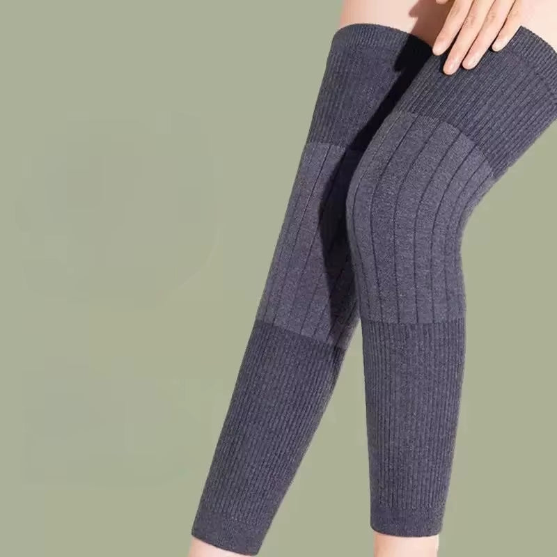 Knee Warmers, Thick Fleece-Lined Thermal Leg Sleeves, 1 Pair – image 8