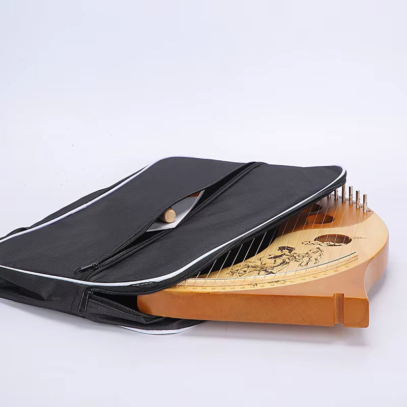 Padded Lyre Harp Case for 10 to 24 String Lyres – image 3