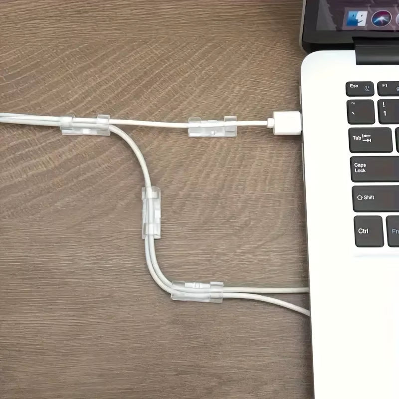 Cable Clips - Self-Adhesive Cord Organizer, 20 Pack – image 5