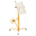 Drywall Lift 16 ft, 150 lb Sheetrock Panel Hoist with Lockable Wheels