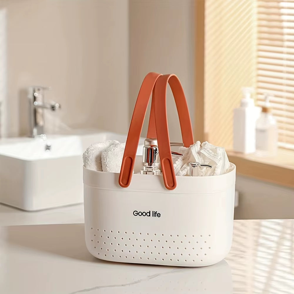 Portable Shower Caddy - Plastic Tote Basket with Handles – image 8
