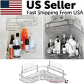 Corner Shower Caddy, Stainless Steel Triangle Bathroom Rack