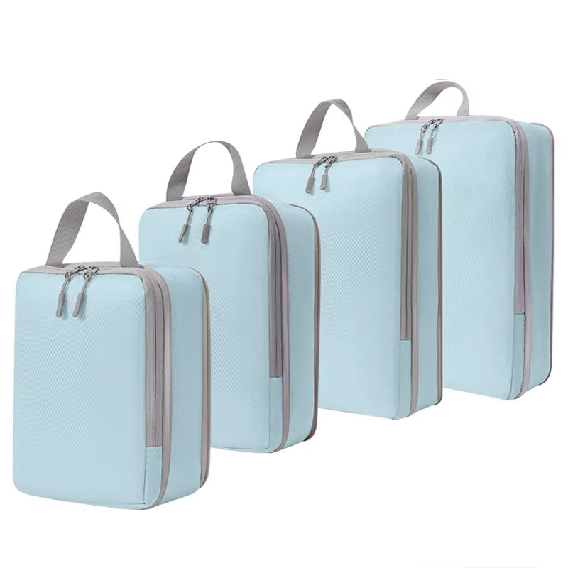 Compression Packing Cubes 4-Piece Set for Travel Luggage – image 10
