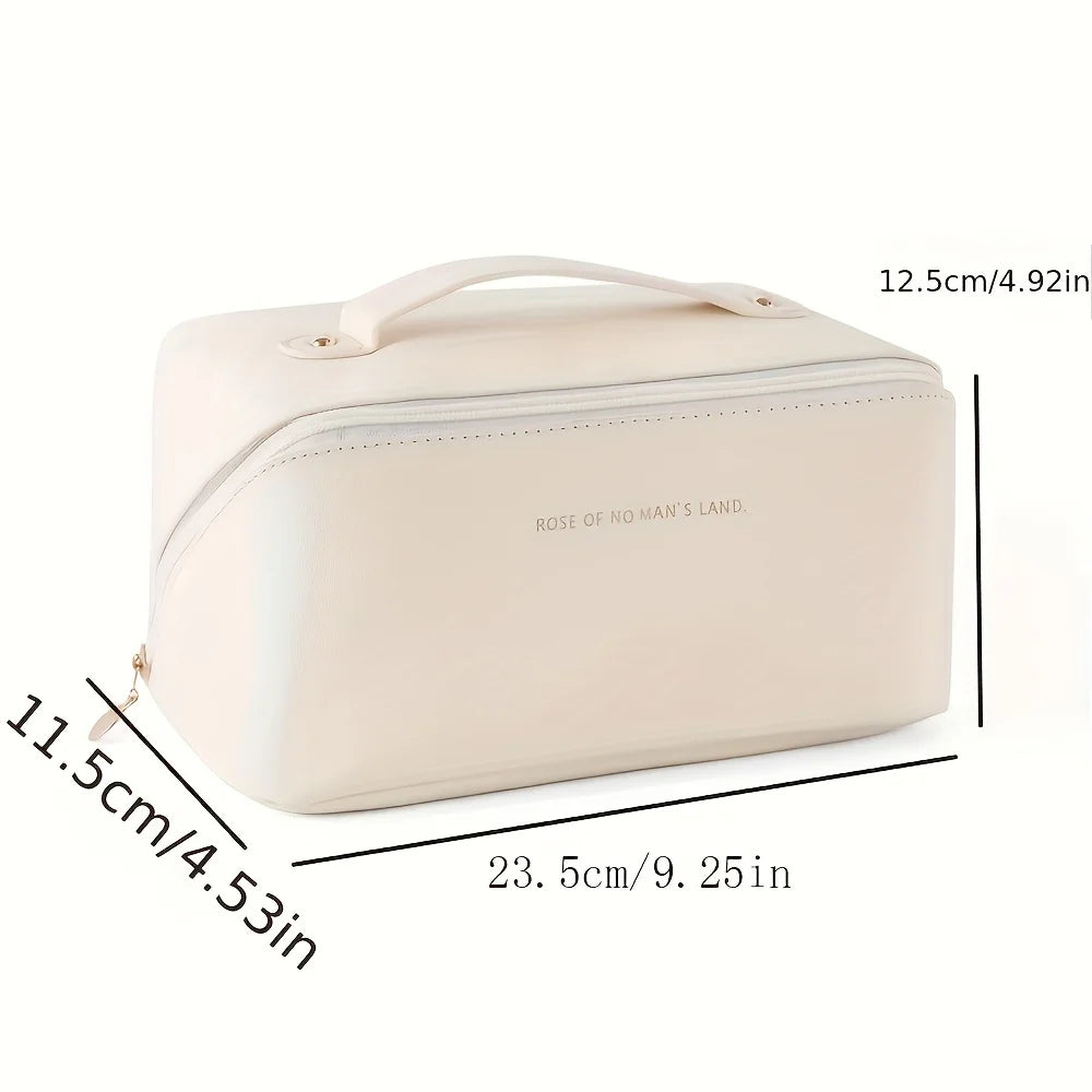 Makeup Bag Organizer Zip Travel Cosmetic Pouch – image 7