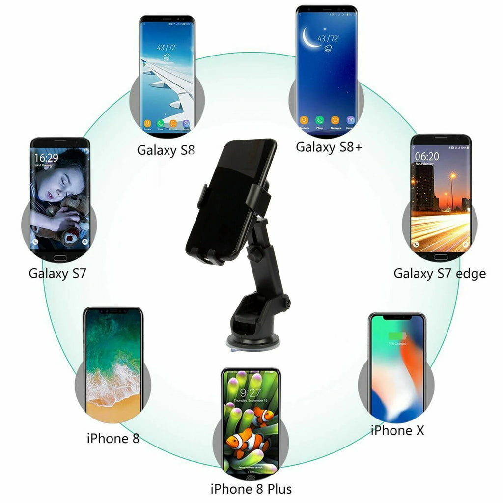 Wireless Car Charger Mount, Qi Fast Charging Phone Holder – image 6