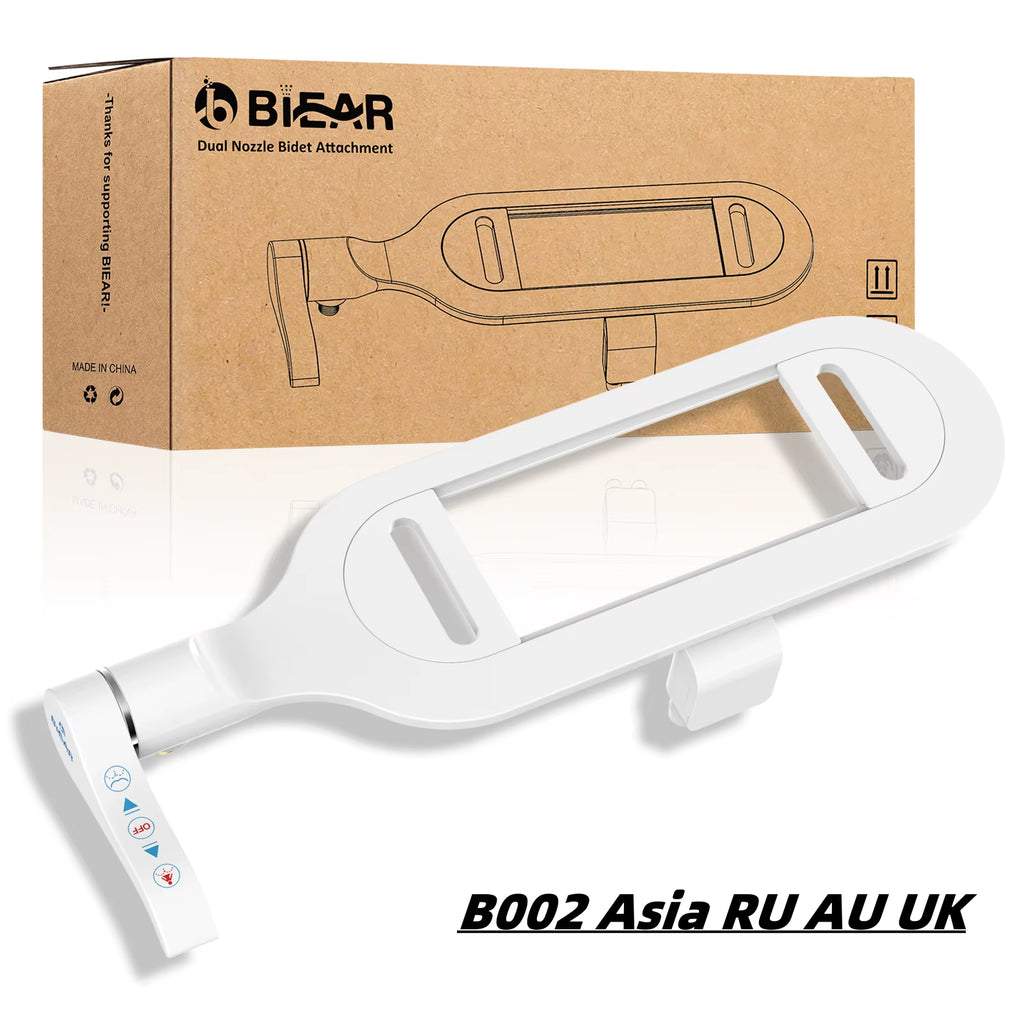 Bidet Attachment Ultra-Slim Non-Electric, Dual Retractable Nozzles – image 8