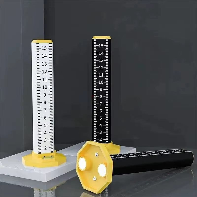 Ceiling Grid Leveling Ruler for Construction Framing
