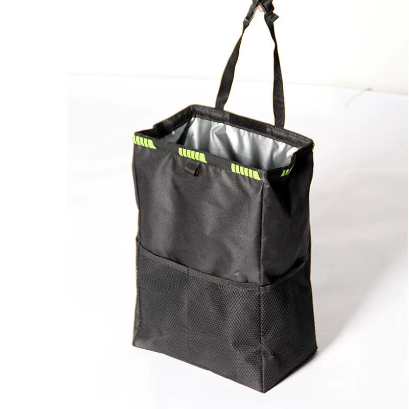 Waterproof Car Seat Back Trash Bag & Storage Organizer