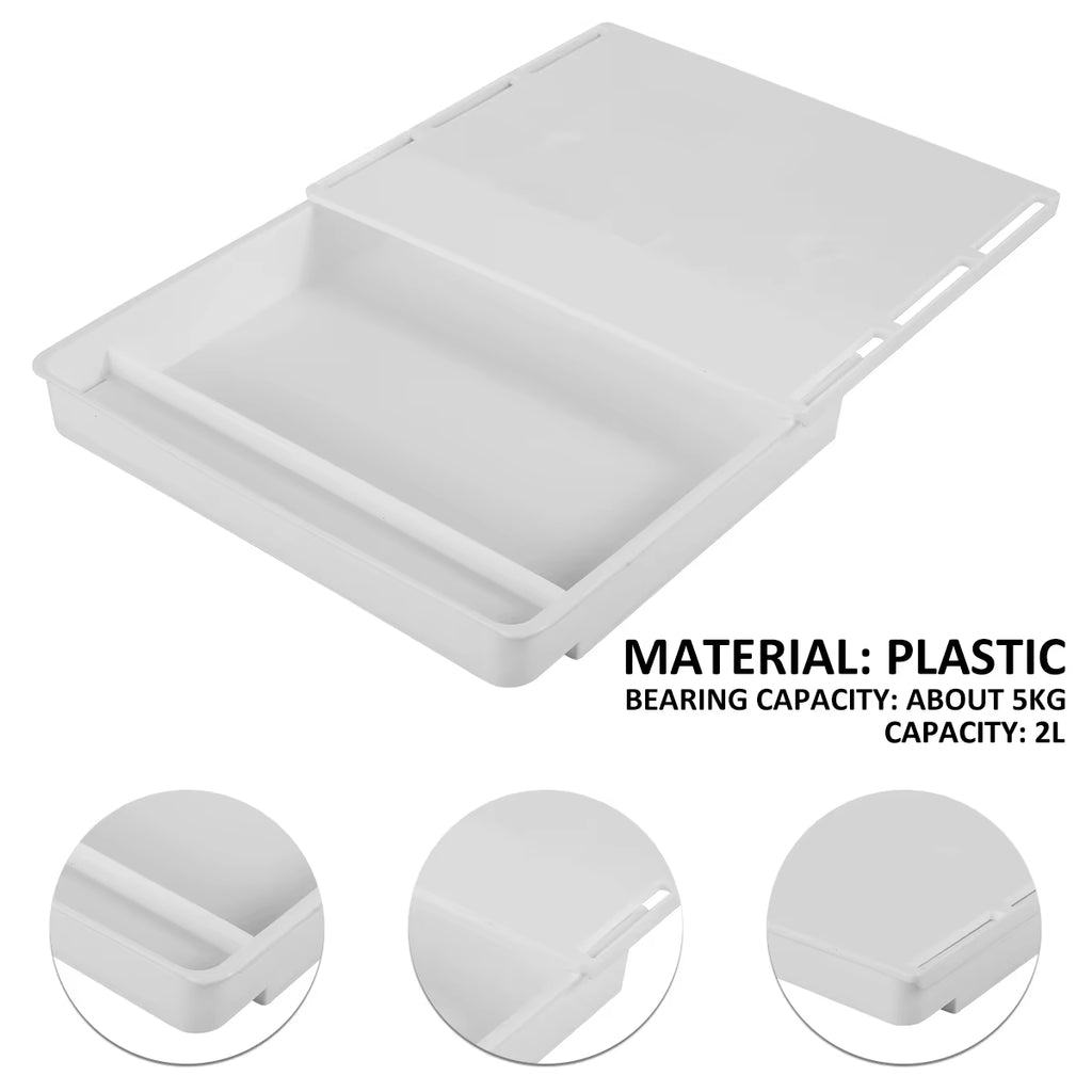 Self-Adhesive Under Desk Drawer, Hidden Pull-Out Tray – image 7