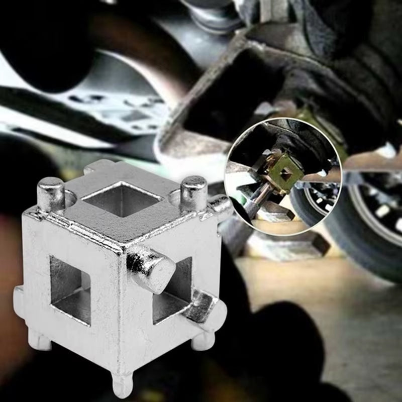 Brake Caliper Piston Wind Back Cube Tool - 3/8" Drive Rear Disc – image 3