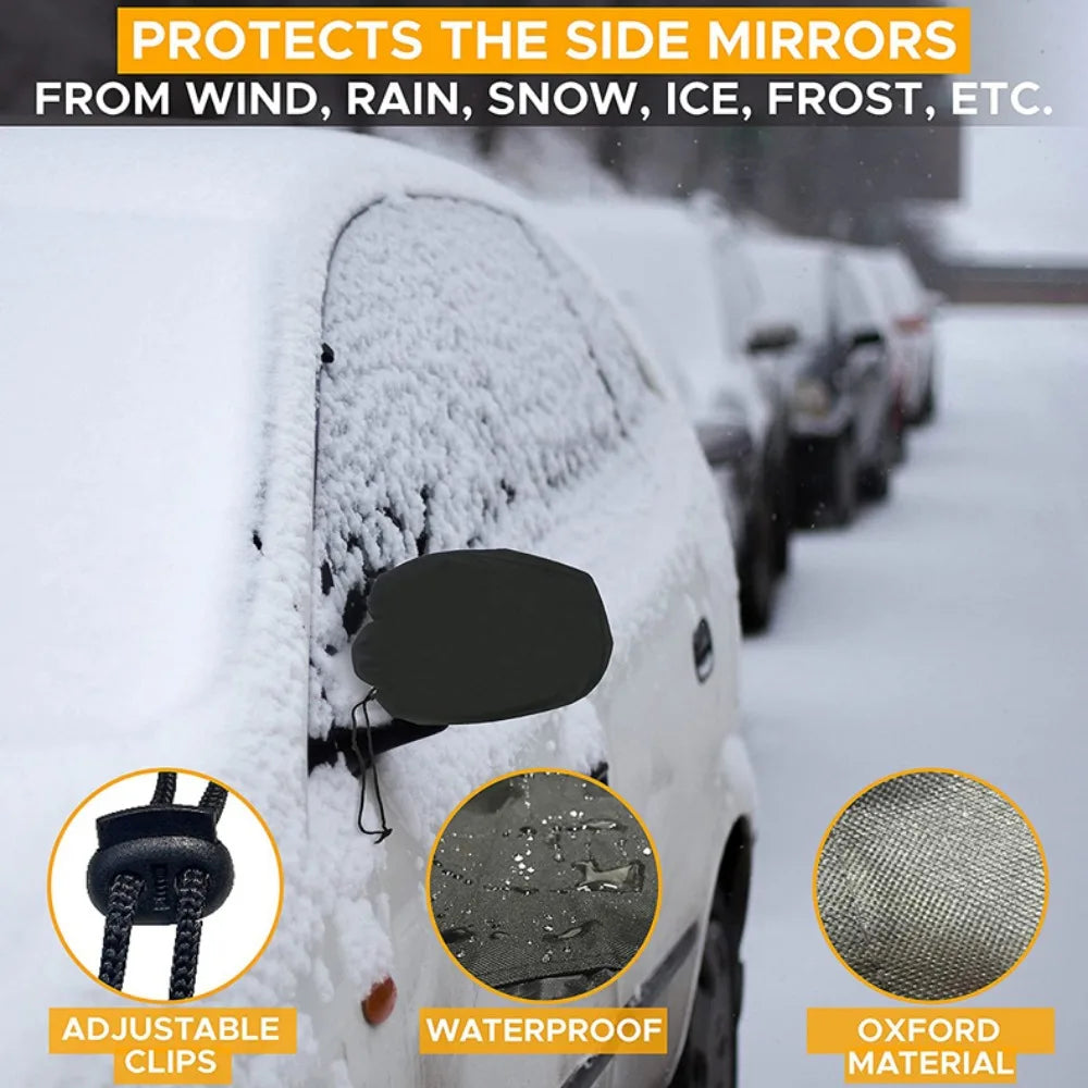Side Mirror Snow Covers 2 Pack – Waterproof Frost Guard – image 5