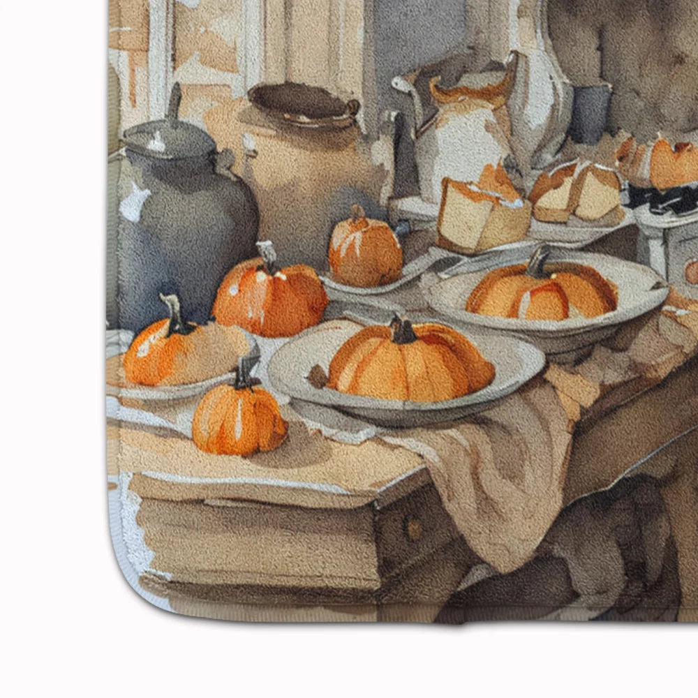 Corgi Fall Pumpkins Memory Foam Kitchen Mat – image 4
