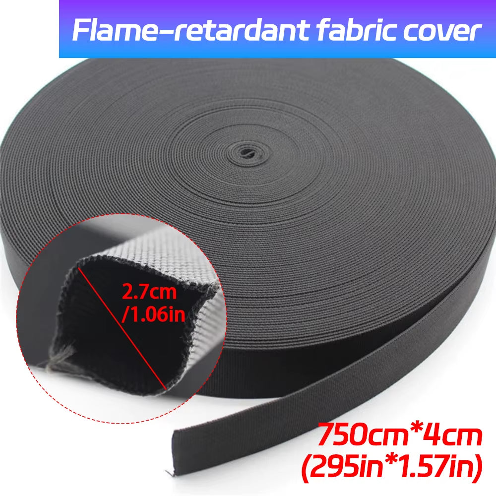 Welding TIG Torch Cable Cover 25 ft, Nylon Hose Protective Sleeve – image 2