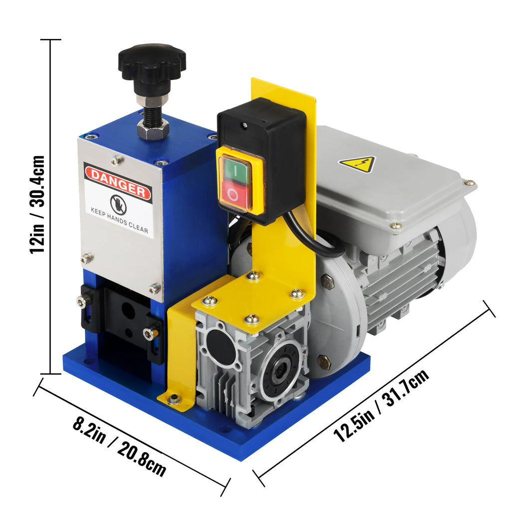 Electric Wire Stripping Machine 180W for 0.05-1 in Scrap Wire – image 8